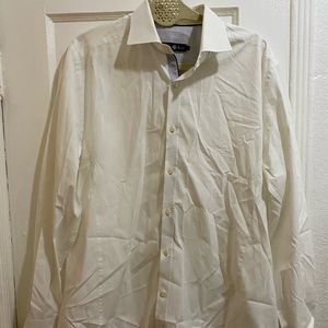 Stone Rose white button down